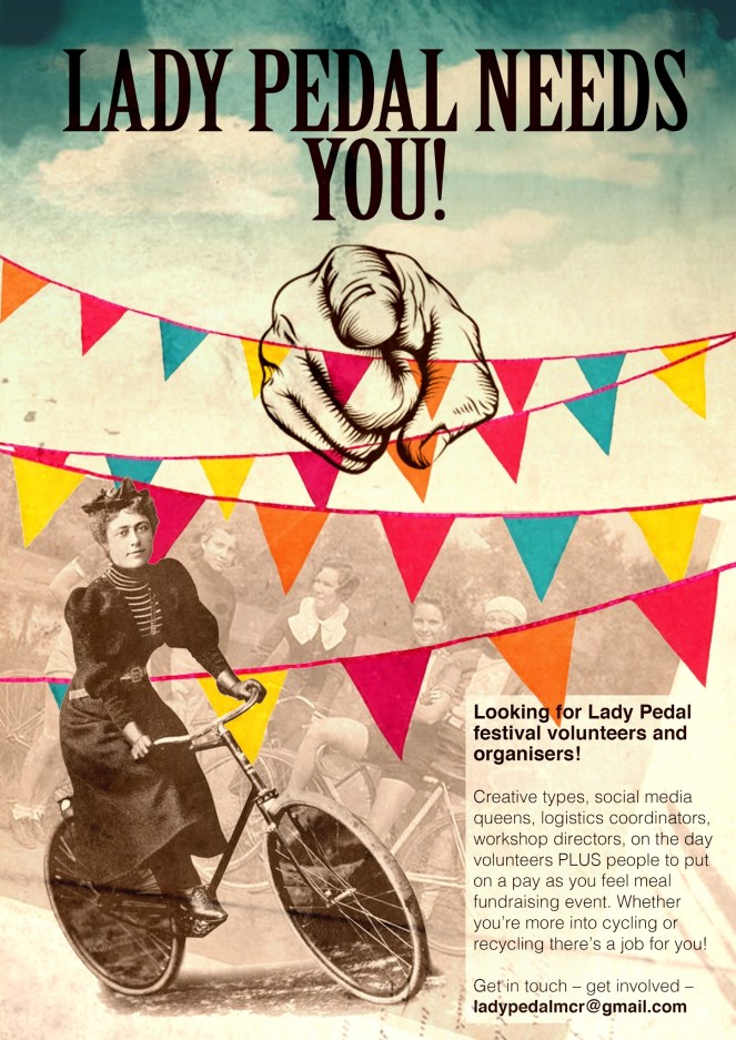 We need you Ladypedal4